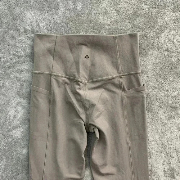 ATHLETA Salutation Stash Pocket II 7/8 Tight Womens Size Small Gray Athletic - Picture 9 of 9